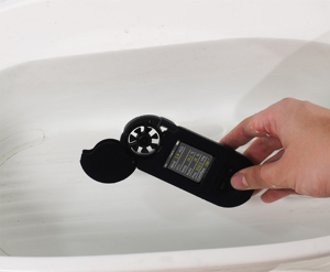 เครื่องวัดความเร็วลมเฉพาะเครื่องตรวจสอบสภาพอากาศสำหรับหน่วยกู้ภัยในสภาพแวดล้อมที่มีอุณหภูมิสูง - Product Image 5