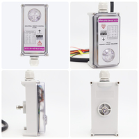 Transmitter Radio Industri 2 Tombol Kecepatan Ganda Tugas Berat, Tahan Air IP67, Anti-Interferensi, dengan Tombol Stop Darurat untuk Pengangkatan
