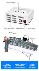 Appareil de massage lymphatique de bureau le plus vendu, thérapie par compression d'air, modèle d'équipement de détoxification amincissant - Product Image 3