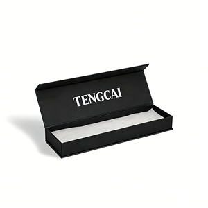 Harga Pabrik Asli Kotak Kertas Kaku Logo Kustom Kotak Hadiah Penutup Magnetik - Product Image 2