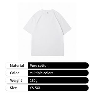 เสื้อยืดคอกลมผ้าฝ้ายพิมพ์โลโก้ตามสั่ง แขนสั้น สำหรับธุรกิจ - Product Image 3