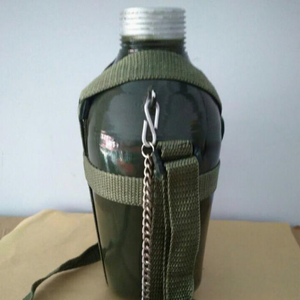 Botella de Agua de Aluminio para Caza, 1.2L/1.3L, con Correas o Bolsa, para Camping y Senderismo - Product Image 3