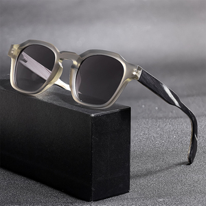 Lunettes de soleil rétro polarisées en bois massif pour hommes Lunettes de soleil design de marque de luxe Lunettes de conduite pour femmes Lunettes de vacances - Product Image 4