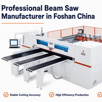 Máquina de Corte de Paneles de Viga Automática CNC para Producción de Muebles con Motor
