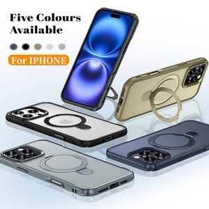 สำหรับ iPhone 17 Pro Max รุ่นแข็งแรงทนทาน 360 องศา °   ขาตั้งโทรศัพท์แบบวงแหวนสำหรับ iPhone 15 Pro Max ป้องกันแรงกระแทกระดับทหาร สำหรับเคส iPhone 16 แบบแม่เหล็ก - Product Image 6