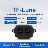 Module de capteur de télémétrie laser LiDAR Benewake TF-Luna, interface UART IIC, design compact, petite taille, poids léger, facile à intégrer