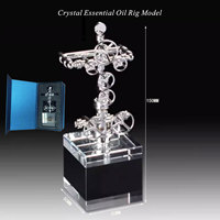 Coffret Cadeau Modèle HT1873 en Cristal pour Huiles Essentielles, Décoration Maison/Bureau avec Excellente Finition – Meilleures Ventes