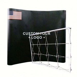 Imán Personalizado de Aluminio Plegable de Alta Calidad con Impresión por Sublimación de Tinta, Diseño Personalizado, Forma Plana, Banner Personalizado, Soporte Pop-up para Eventos - Product Image 1