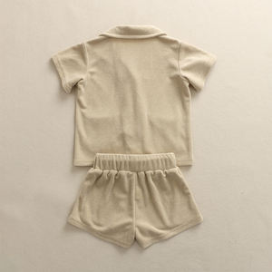 Ensembles de vêtements pour enfants en tissu French Terry, tenues pour bébés garçons, ensemble de vêtements deux pièces - Product Image 3