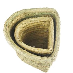 Tavşan el dokuma çim yuva tünel Pet ev kafesi, tavşan gine domuz kale, yatak, Habitat, tavşan çiğnemek oyuncak Hamster tünel .. - Product Image 4