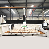 Máquina de Corte CNC de 5 Ejes de Alta Calidad para Piedra, Cuarzo, Granito y Losa de Mármol