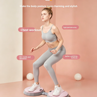 Disque de torsion pliable avec compteur intelligent, appareil de fitness portable pour le remodelage corporel et le massage, machine d'exercice rotative pour la maison