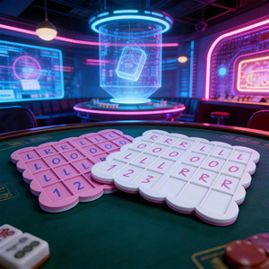 Vassoio per Piastre da Mahjong Stampato in 3D per Pratica, Tavola di Posizionamento per Allenamento Sinistro e Destro, Piastra di Posizionamento e Stoccaggio per Disposizione del Mahjong - Product Image 3
