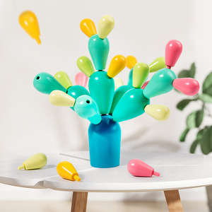 Productos para Dropshipping 2026: Juguetes Educativos de Madera para Niños, Cactus y Árboles Ensamblables, Servicio de Abastecimiento en China - Product Image 3