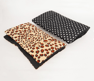 وسادة تدفئة للحيوانات الأليفة بمنفذ USB بنمط جلد الفهد مستطيلة الشكل للقطط والكلاب والجراء قابلة للغسل وقابلة للطي مع تعديل درجة الحرارة على ثلاثة مستويات - Product Image 4