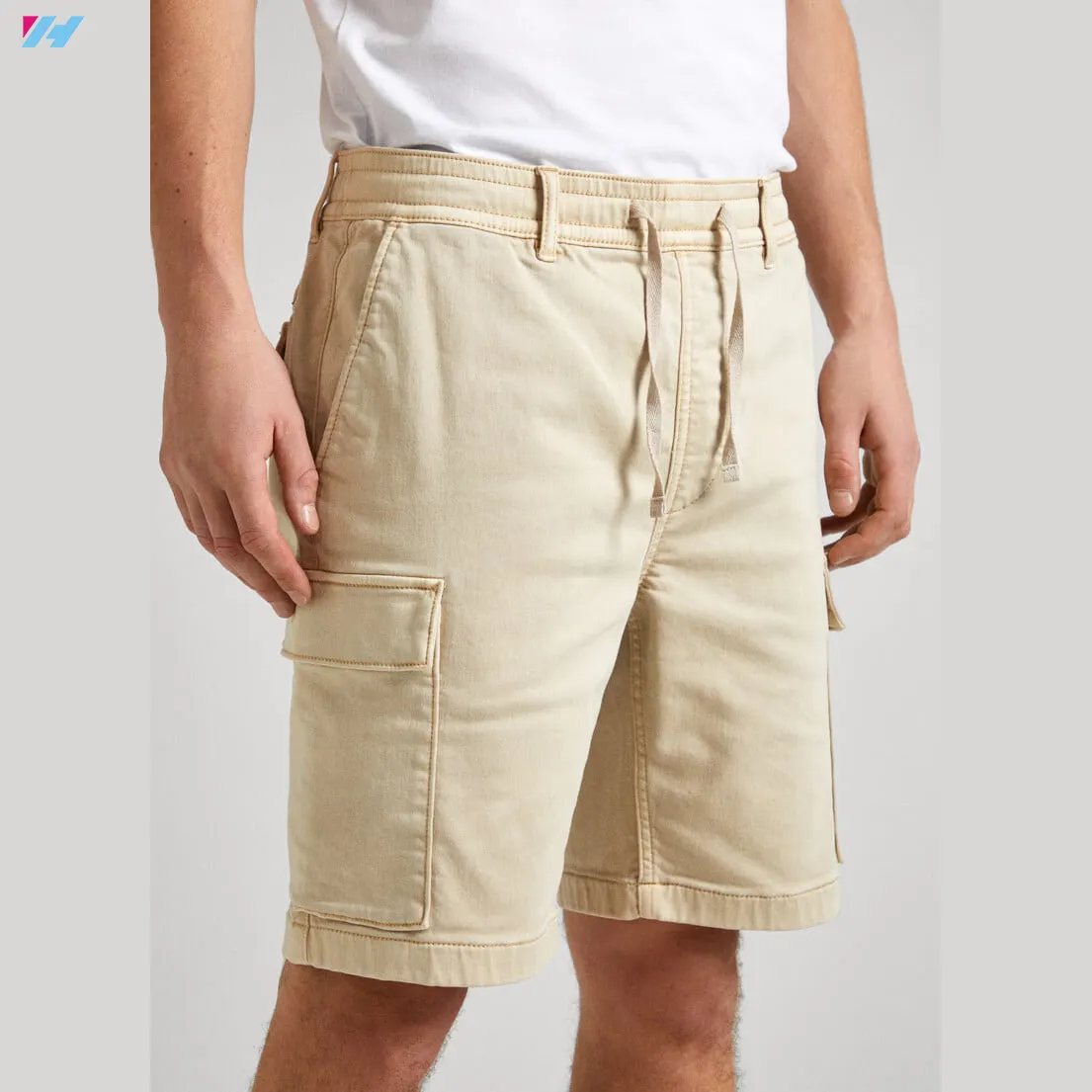 Personalizzato unisex da uomo Outdoor mimetico Cargo Sport Shorts con tasche Jogger Shorts in cotone Cargo con disegno
