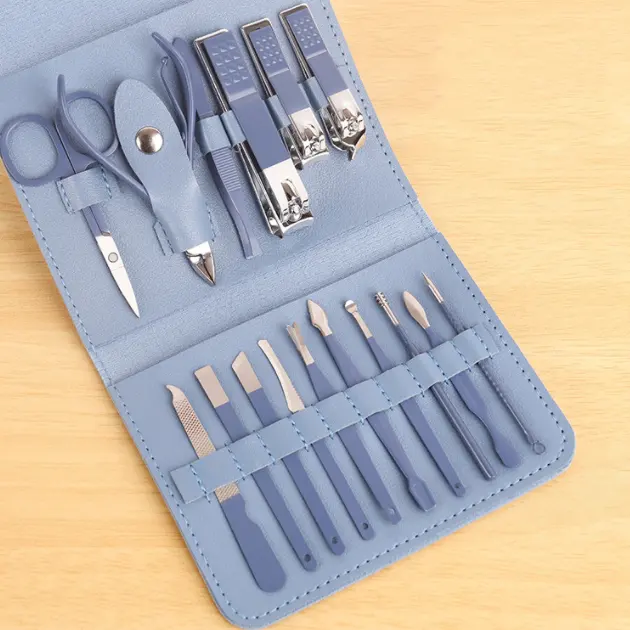 Edelstahl Nagel knipser Pflege Kit Maniküre Pediküre Zehen Nail Art Tools Kits Werkzeuge Maniküre für Männer und Frauen