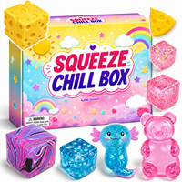 Kreatives Neuartiges Gummi-Stressabbau-Spielzeug Geschenkset Blindbox Langsam Zurückfederndes Kinderspielzeug 14+ Jahre Büro-Puppe Made in China