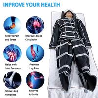 Pressothérapie professionnelle Massage de drainage lymphatique PressoTherapie Pressoterapia Lymph Lymphatique Machine de beauté