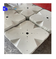 Mât d'antenne portable 900mhz Omni Ressort télescopique Fonction d'absorption des chocs FRP Starlink Radôme Utilisation extérieure pour l'aéroport