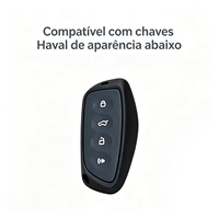 Étui de protection pour clé de voiture en alliage de zinc de luxe résistant aux rayures pour Great Wall Haval H6 2024 H7 H8 F5 F7X F7H Cool Dog Dargo MAX