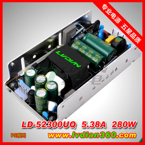 แหล่งจ่ายไฟสวิตช์ PoE 48V 52V 5.8A 300W, แหล่งจ่ายไฟแบบเบสบอร์ด, แหล่งจ่ายไฟแบบเปลือย, แหล่งจ่ายไฟสำหรับการสื่อสาร - Product Image 3