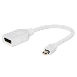 Adaptador - Mini DisplayPort a HDMI, color blanco, compatible con resolución 4K, ideal para conectar dispositivos a - Product Image 1