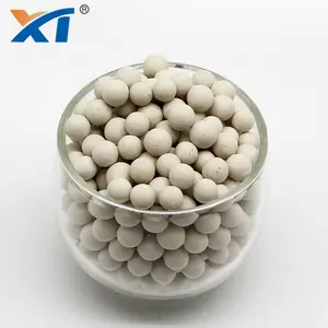 Xintao fornecedor 3-50mm inerte cerâmica alumina bola 23%-26% Al2O3 igual a Denstone 2000 meios de suporte para refinarias de petróleo