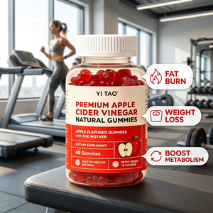 Gummies au vinaigre de cidre de pomme OEM avec la saveur de cidre de pomme, pour la détoxification, la gestion du poids, le stimulation du métabolisme et le soutien digestif. - Product Image 3