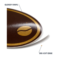 Maßgefertigte Vinyl-Aufkleber mit RoHS-Zertifizierung für Verpackungsetiketten und Flaschenetiketten, Individuelles Logo-Sticker