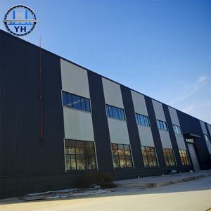 Bâtiment préfabriqué d'atelier en acier haute résistance, grande <span class=keywords><strong>baie</strong></span>, assemblage rapide, structure de protection contre les intempéries - Product Image 6