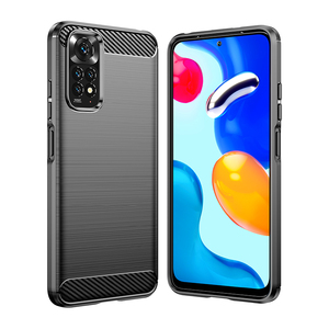Custodia in Fibra di Carbonio Antiurto per <span class=keywords><strong>Xiaomi</strong></span> <span class=keywords><strong>Redmi</strong></span> <span class=keywords><strong>Note</strong></span> <span class=keywords><strong>11s</strong></span> 11 Pro Versione Globale - Product Image 1