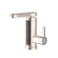 Robinet d'eau chaude électrique instantané à affichage numérique LED 3000W, sans réservoir, eau chaude et froide, double usage pour cuisine, maison, hôtel