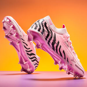 Vente en gros usine : Chaussures de football personnalisées pour terrain de <span class=keywords><strong>golf</strong></span>, à crampons longs, semelle extérieure en TPU, unisexe, pour toutes saisons, entraînement et compétition - Product Image 5