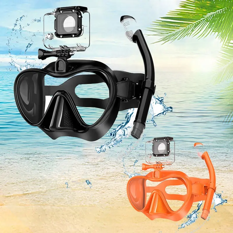 Fornitura di fabbrica maschera Snorkeling pinne immersioni nuoto e Snorkeling Set di attrezzature