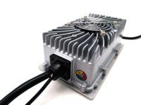Chargeur de batterie Persino PCHG-AS750 72V 8A pour voiturette de golf/vélo électrique, étanche, Lithium LiFePO4 OBC 750W, 93% d'efficacité, refroidissement par air forcé
