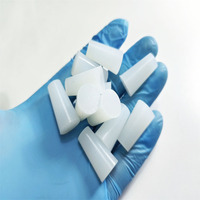 Bouchon conique en silicone blanc résistant aux hautes températures pour trous et revêtements par pulvérisation