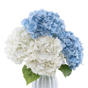 Fleurs artificielles réalistes Hydranega, fausses fleurs en latex au toucher réel, fleurs blanches pour la décoration, arrangements floraux de mariage, vente en gros - Product Image 6