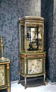 Yips LD-1203-0107 עץ מלא תצוגה קלאסית יין ארון עלה נסיכה צבוע צמח דפוס ציפור הצמח עבור אוכל - Product Image 5