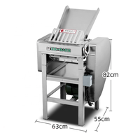 Machine à Abaisser la Pâte Automatique à Haute Vitesse en Acier Inoxydable de Qualité Supérieure WENCHU, Électrique Commerciale, Haute 220V/380V