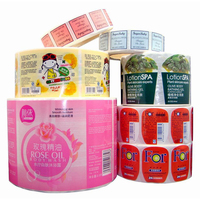 Étiquettes adhésives personnalisées en vinyle avec Logo pour 1,3 à 18 ans, stickers imperméables pour emballage avec impression