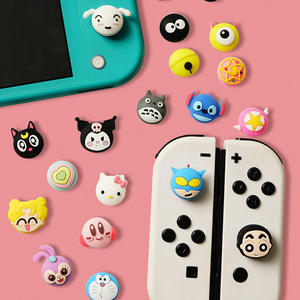 Fundas de Silicona Suave para Joystick 4 en 1, Personalizadas con Dibujos Animados, Lindas Cubiertas para Palancas de Mando para Nintendo Switch Lite - Product Image 2