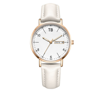 Montre à quartz d'usine chinoise colorée la plus populaire pour les filles montre blanche verte rose