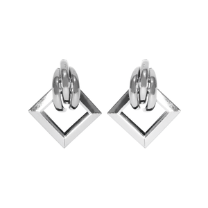 ER2503-8-16 Boucles d'oreilles créoles tendance, accessoires élégants et stylés pour les oreilles - Product Image 2