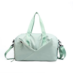 Bolsa de Viaje Beige Verde Menta 20-35L Resistente al Agua Unisex para Viajes de Ocio Color Sólido Primavera 2025 - Product Image 5