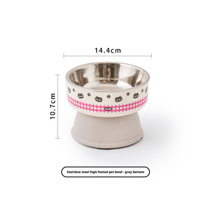 <span class=keywords><strong>Bol</strong></span> ovale en acier inoxydable pour chat et chien, pieds hauts, <span class=keywords><strong>anti</strong></span>-<span class=keywords><strong>renversement</strong></span>, imperméable, écologique, matériau de qualité alimentaire pour une utilisation en intérieur - Product Image 6