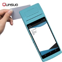 PDA portable Android 5,5 pouces avec imprimante thermique 58 mm, Wi-Fi, NFC (scanner de codes-barres 2D, processeur CPU), produit en stock