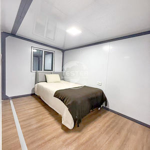 Pabrik Cina 20 kaki 40 ft kontainer dapat diperluas bingkai wadah rumah 2 3 4 kamar tidur dikonversi wadah nenek rumah - Product Image 5