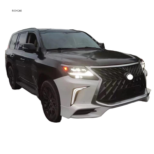 สำหรับ Lexus LX <span class=keywords><strong>570</strong></span> ปี 2008-2015 - ชุดแต่ง T-rd Body Kit อัพเกรดเป็นรุ่นปี 2018 ชุดแปลงกันชนหน้าพร้อมไฟหน้า LED - Product Image 3