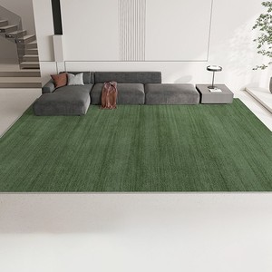 พรมปูพื้นทรงสี่เหลี่ยมผืนผ้าสีพื้นสไตล์นอร์ดิก ตรา Tong Hua ป้องกันคราบสกปรก เหมาะสำหรับห้องนั่งเล่น - Product Image 2